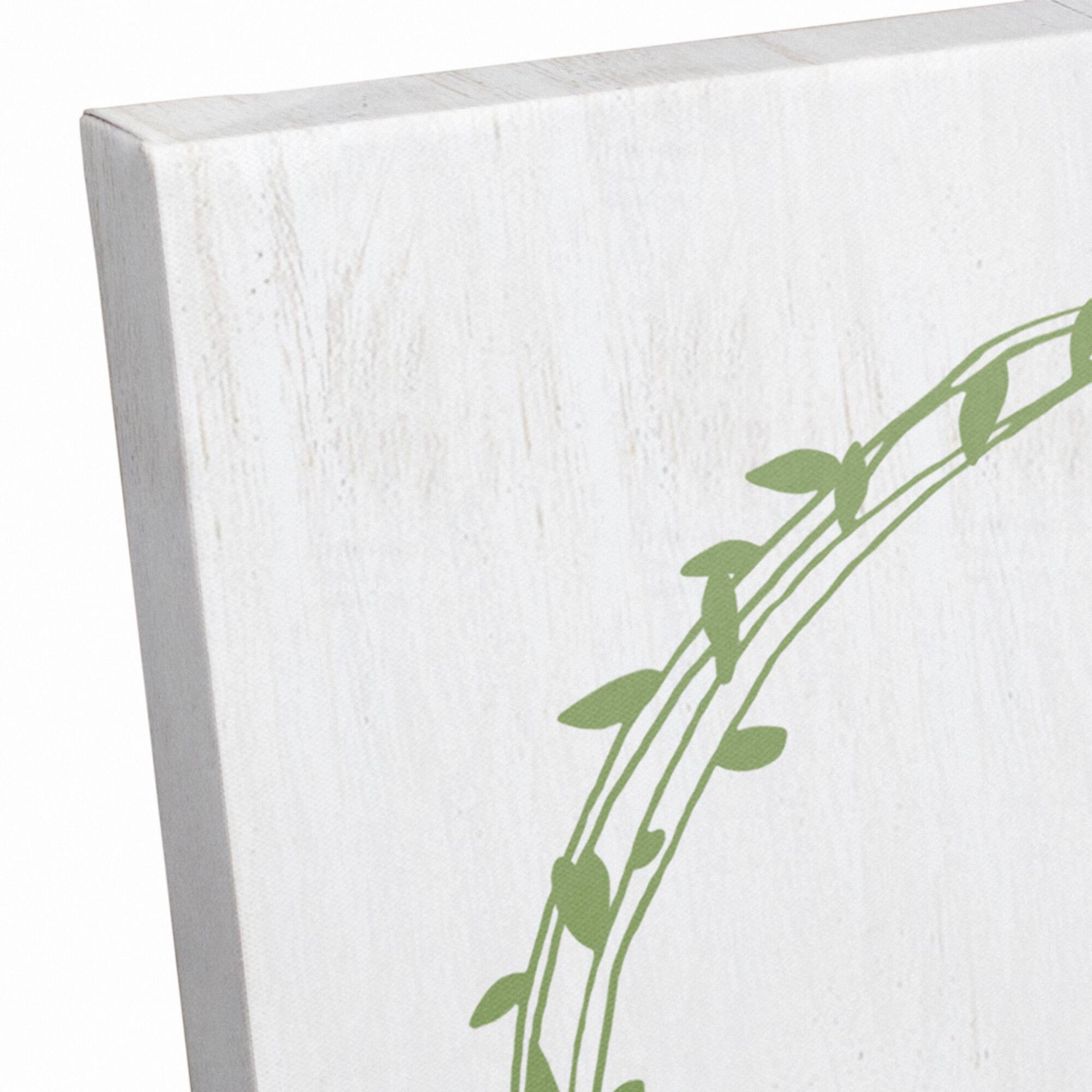 Our Nest Wreath Canvas Wall Art